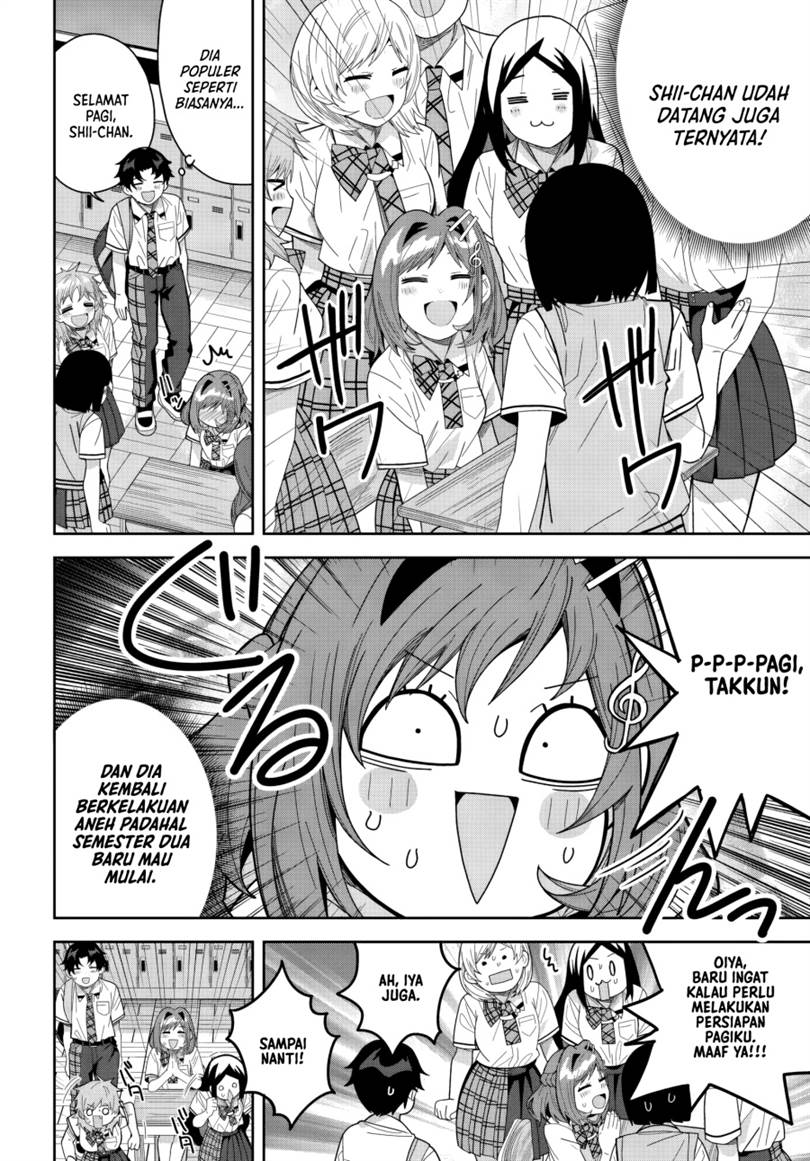 Classmate no Moto Idol ga, Tonikaku Kyodou Fushin Nan desu Chapter 24