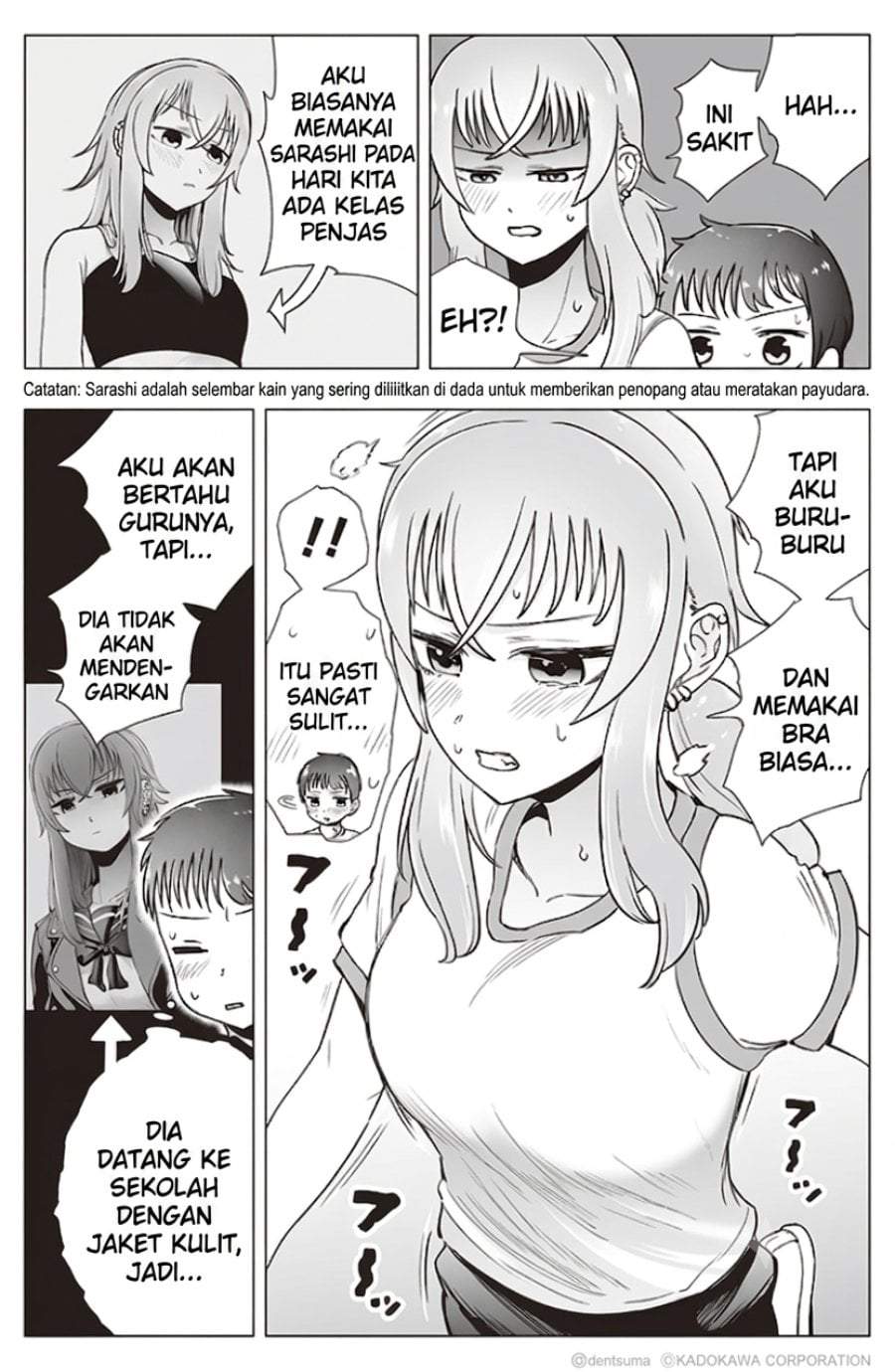 Tonari no Seki no Yankee JK no Jakuten Chapter 10