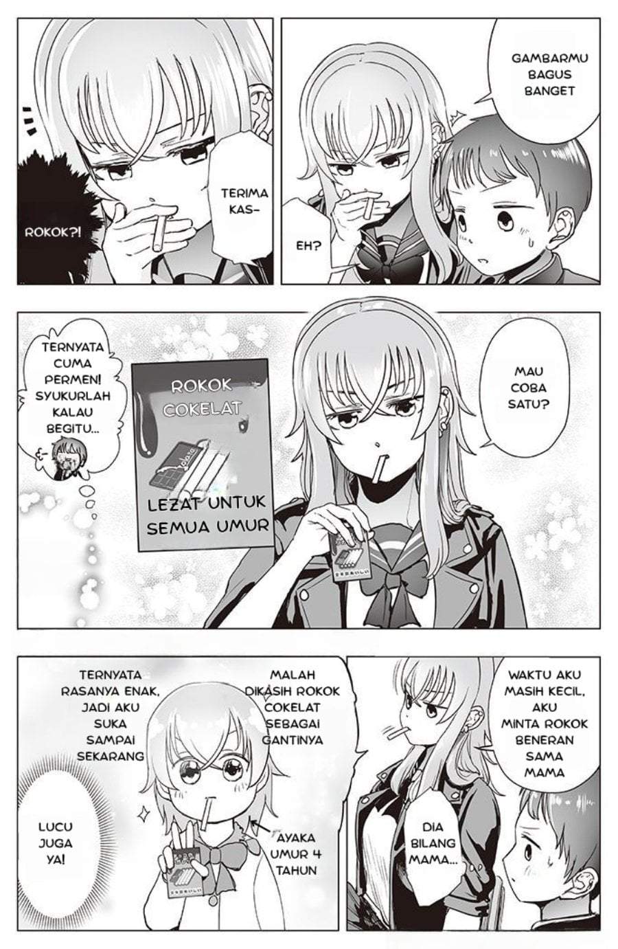 Tonari no Seki no Yankee JK no Jakuten Chapter 4