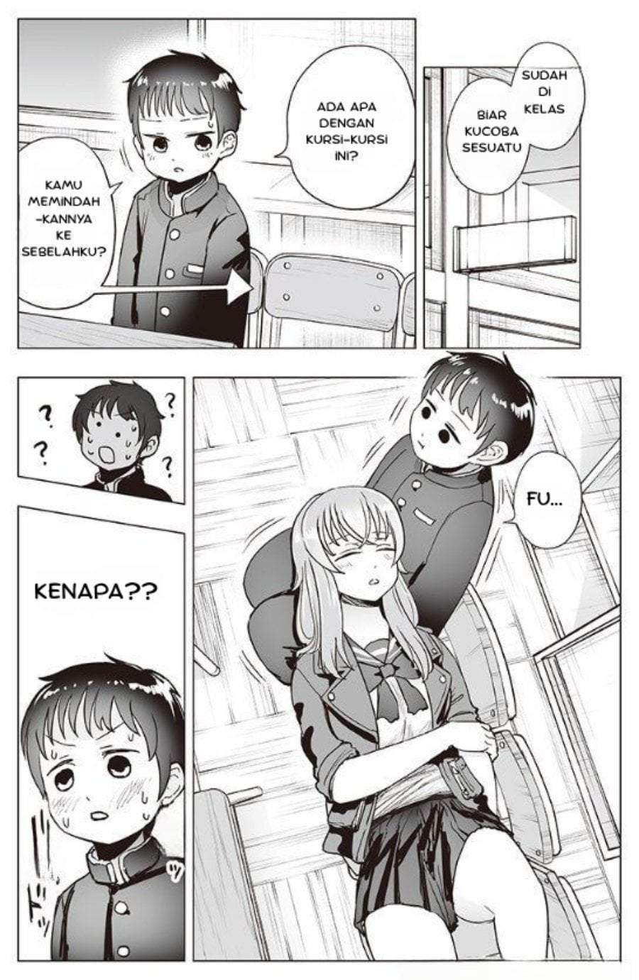 Tonari no Seki no Yankee JK no Jakuten Chapter 5