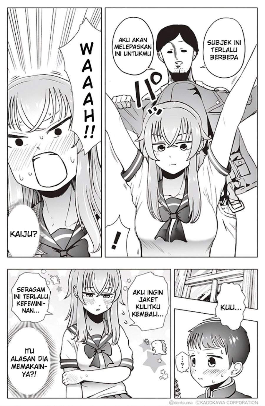 Tonari no Seki no Yankee JK no Jakuten Chapter 8