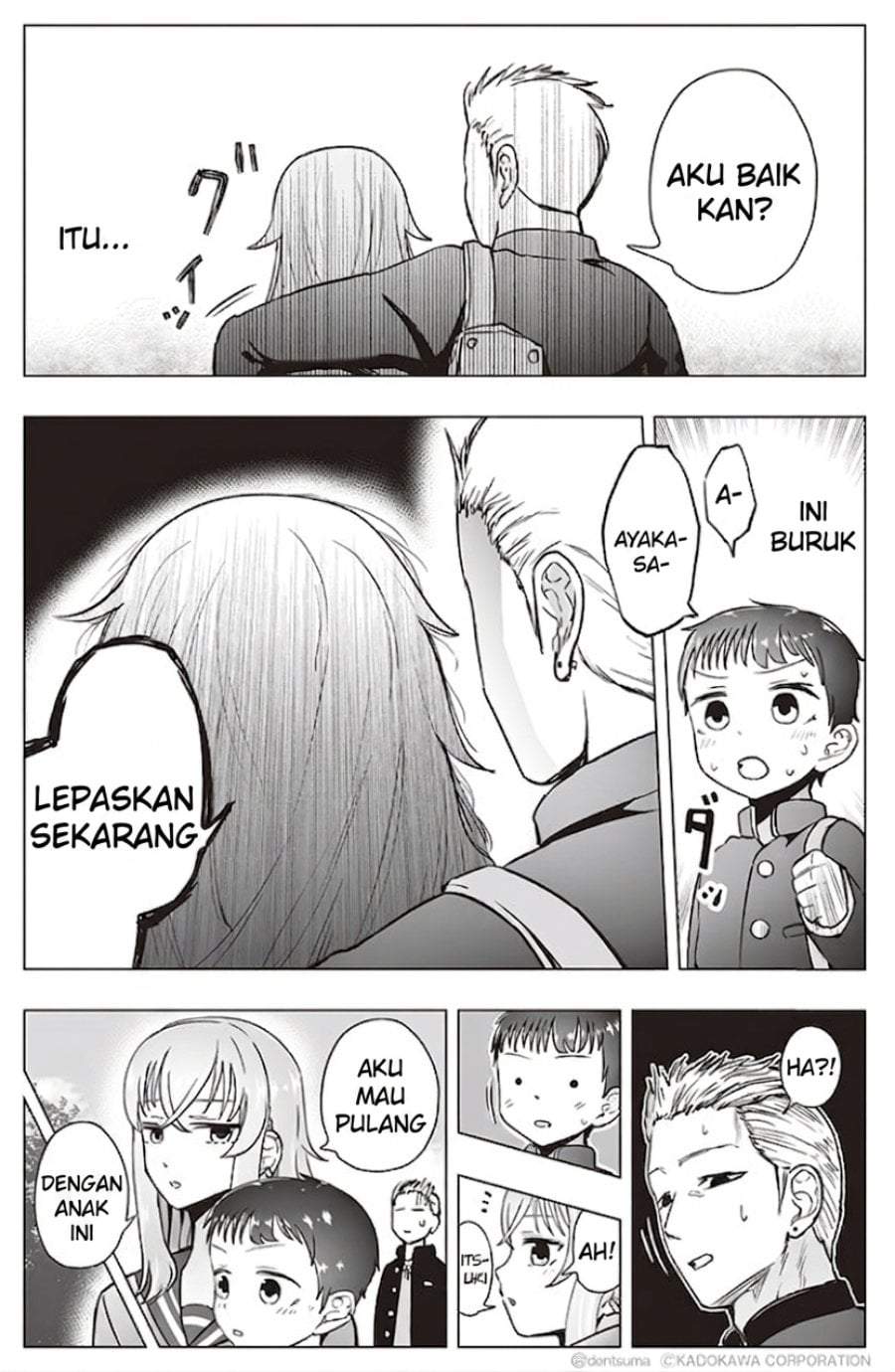 Tonari no Seki no Yankee JK no Jakuten Chapter 9