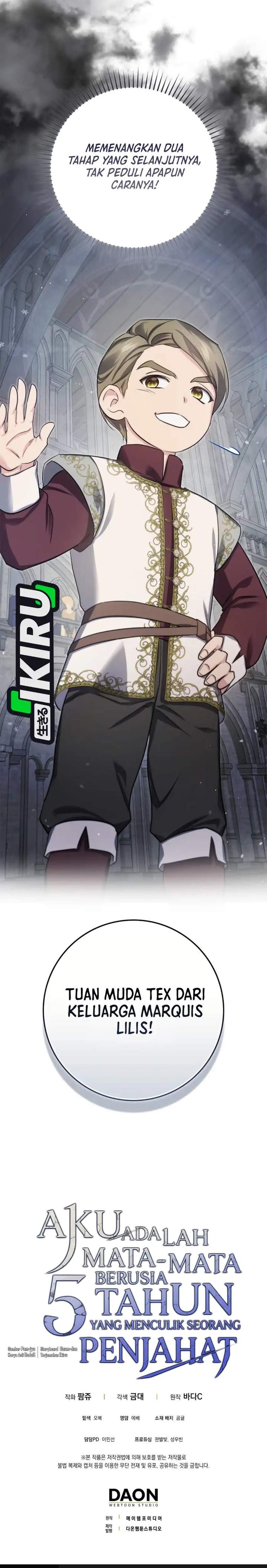 I Am the 5-Year-Old Spy Who Kidnapped the Villain Chapter 21