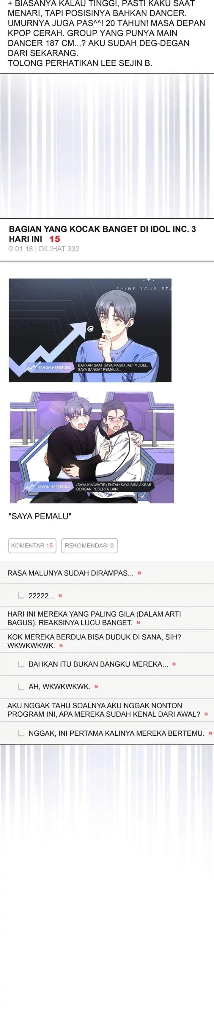 Debut or Die Chapter 17