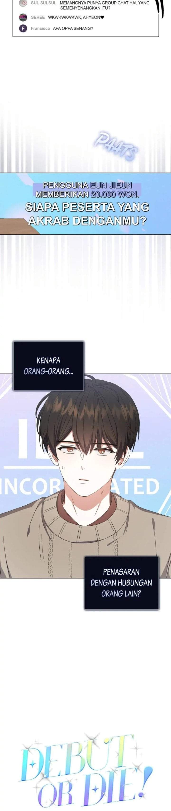 Debut or Die Chapter 20