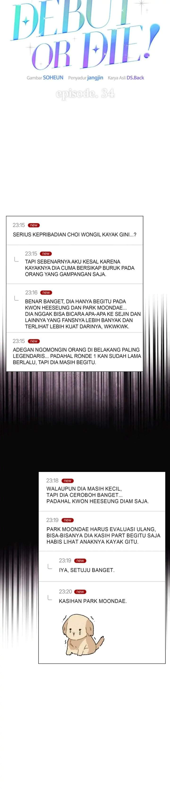 Debut or Die Chapter 34