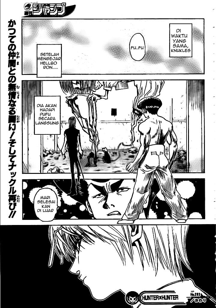 Hunter x Hunter Chapter 293