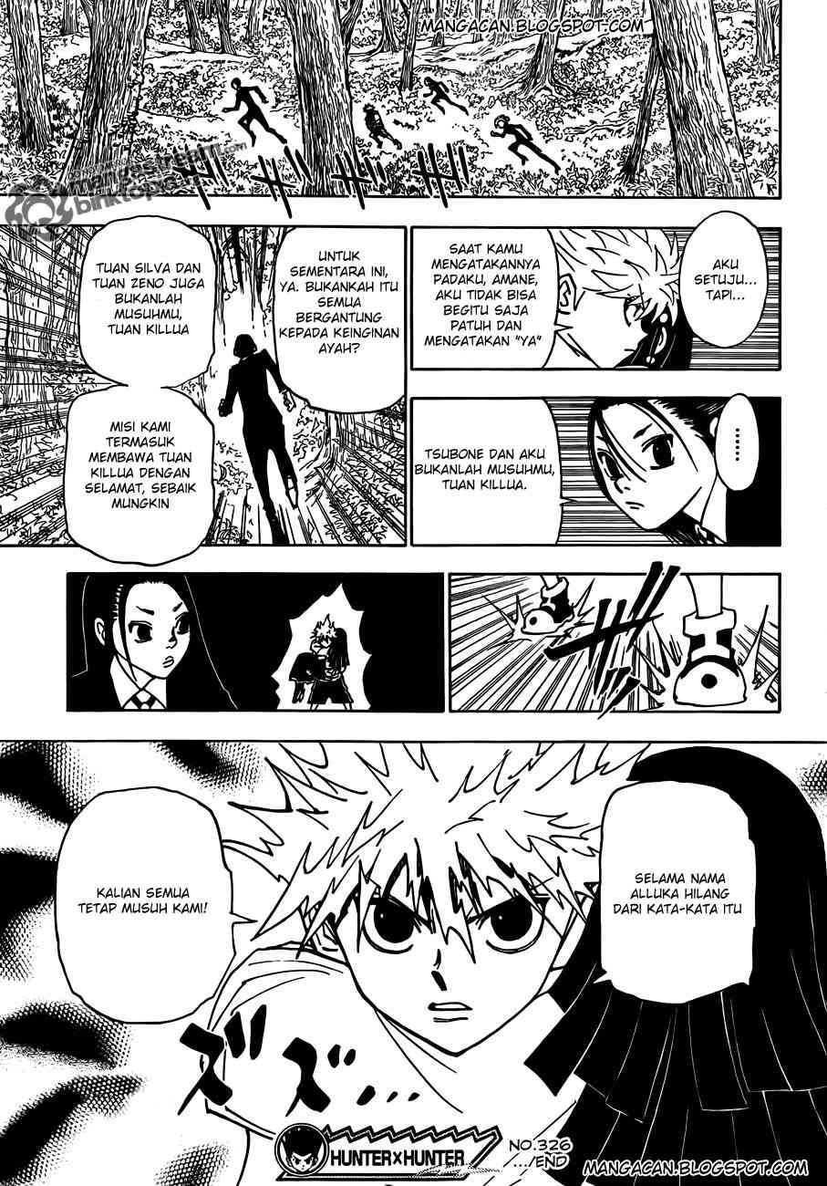 Hunter x Hunter Chapter 326