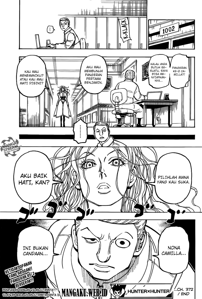 Hunter x Hunter Chapter 372