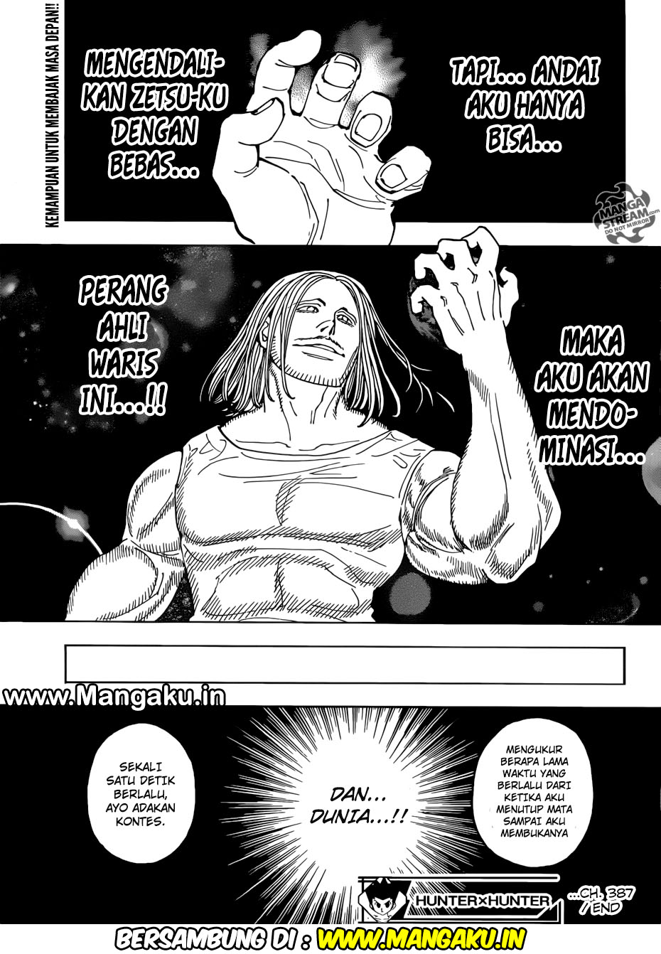 Hunter x Hunter Chapter 387