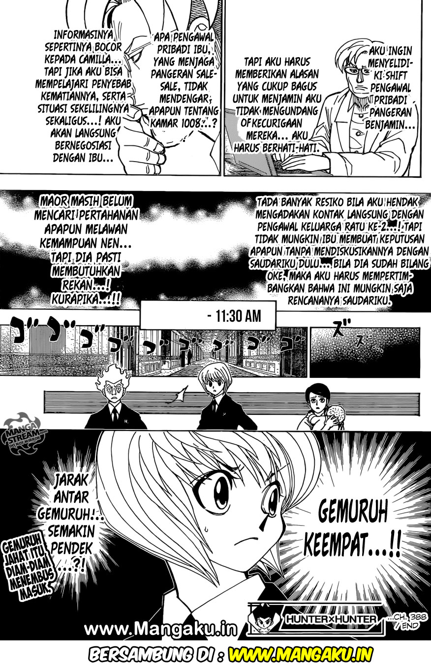 Hunter x Hunter Chapter 388