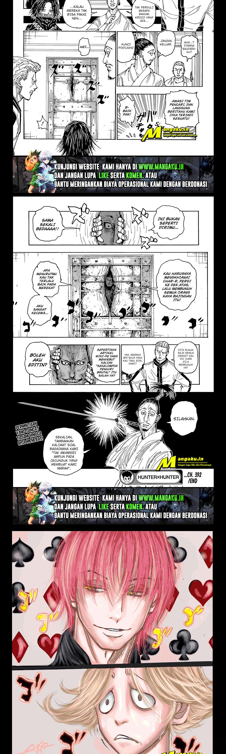 Hunter x Hunter Chapter 392