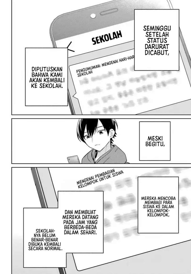 Remote Jugyou ni Nattara Class 1 no Bishoujo to Doukyo Suru Koto ni Natta Chapter 20.1
