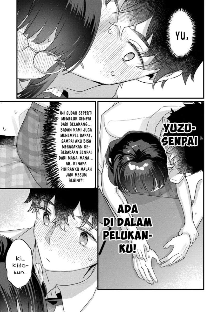 Chiisakute Kawaii Bungeibu no Chiteki na Senpai o, Hiza no Ue ni Nosetara Mainichi Suwattekuru you ni natta Chapter 3.1