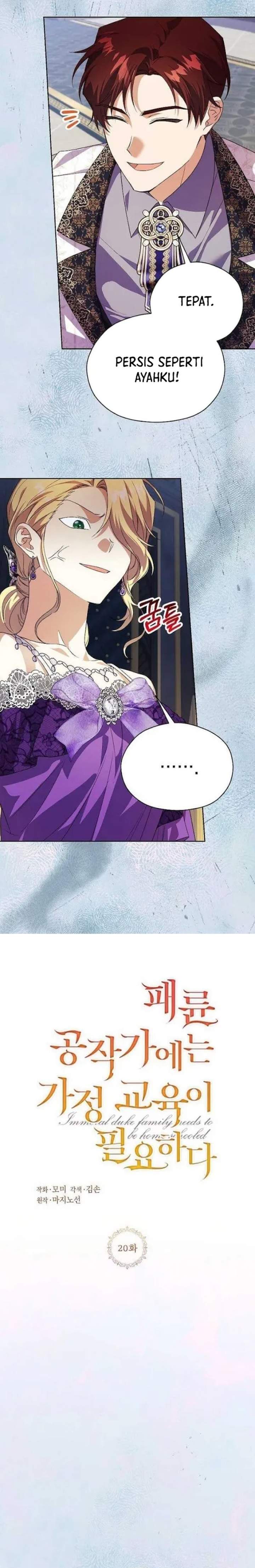 The Immoral Duke Needs to Be Homeschooled Chapter 20