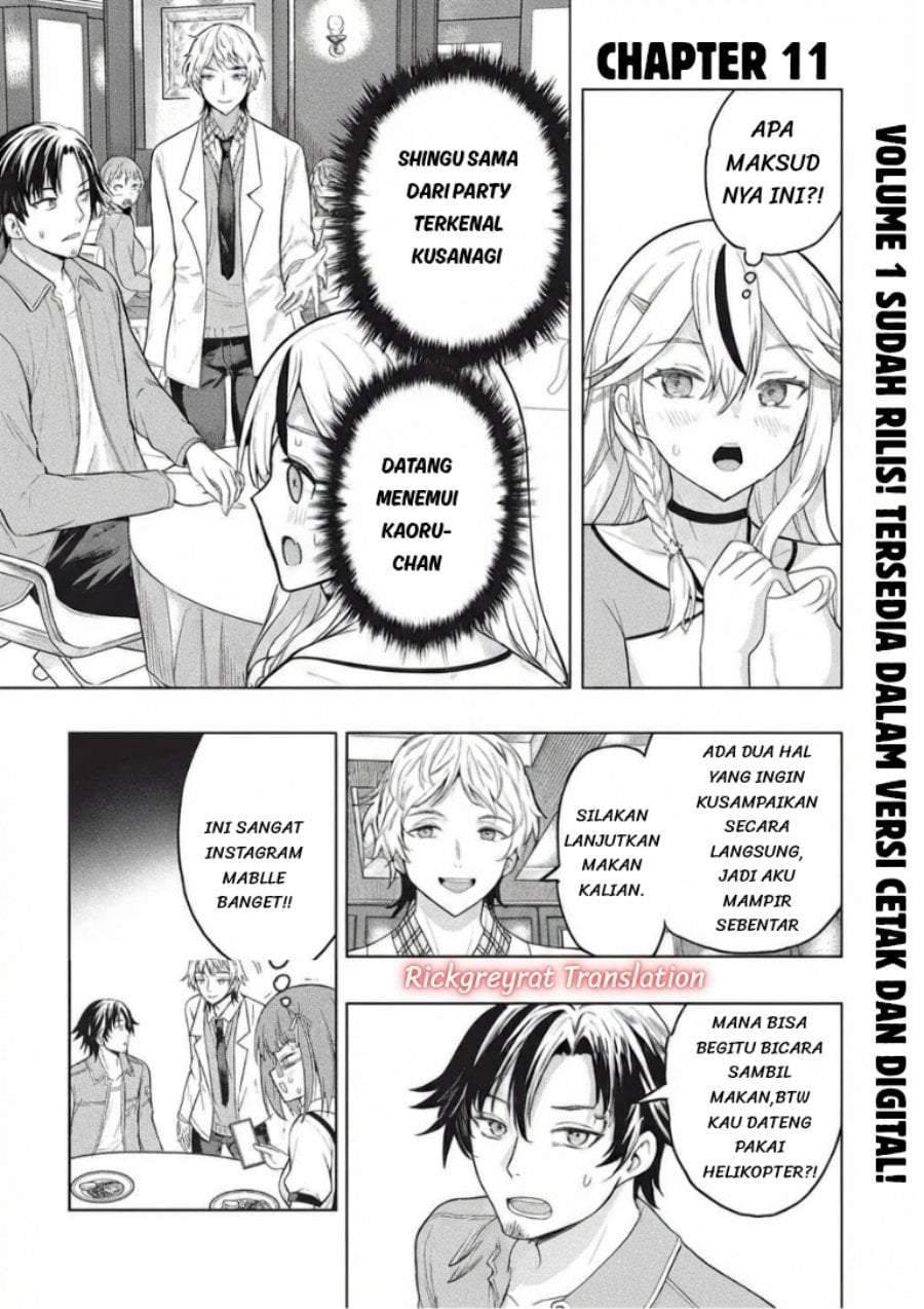 Gal to Dungeon to Shuukai Okure no Tansaku Eiyuutan ~Moto Legend Ima wa Wakeari tei Rank Tansakushana Ore ga, S-Kyuu Gal ni Natsukare Makutte Ikusei wo Makase Sareta~ Chapter 11