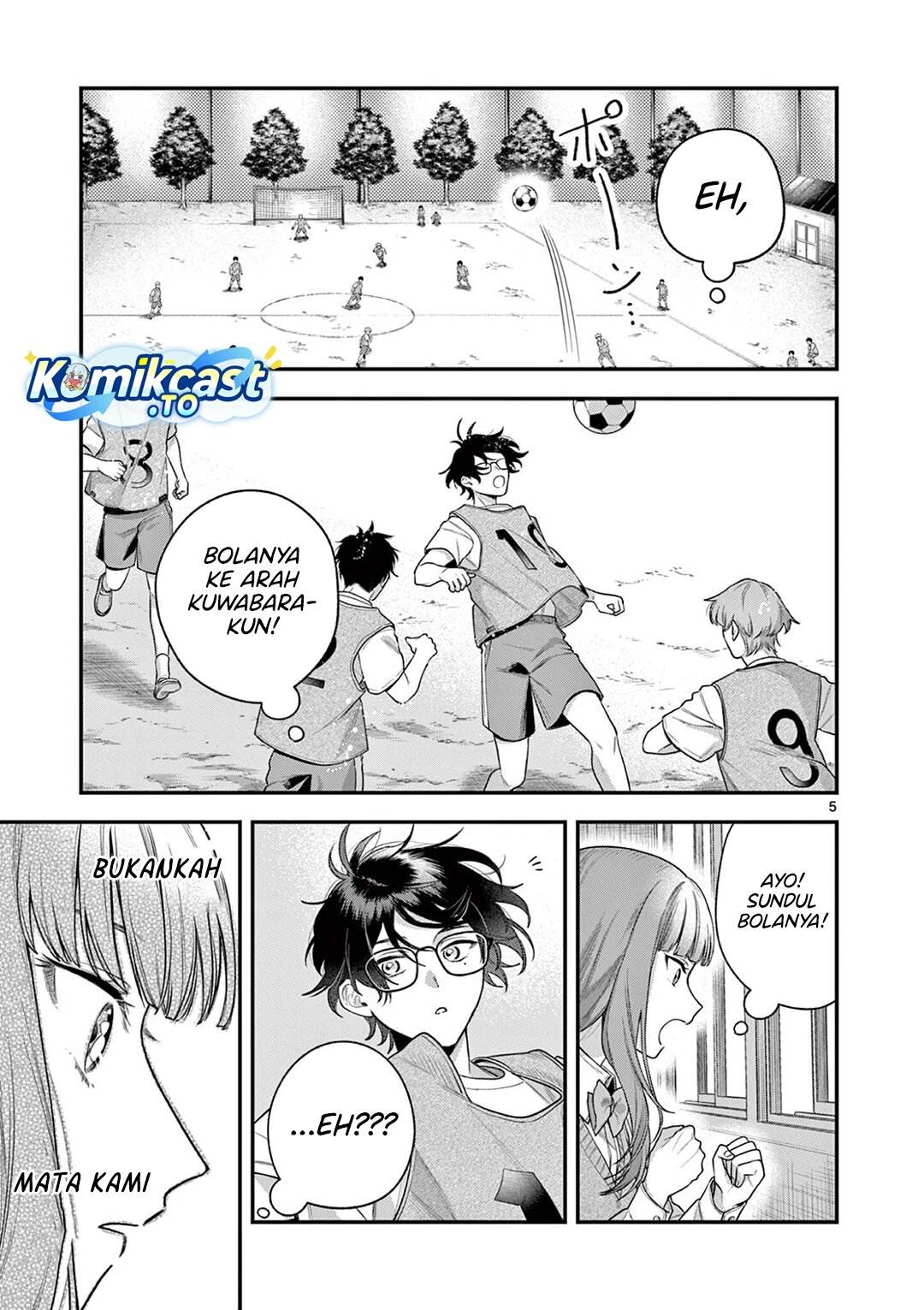 Janome-san wa Hohoemitai! Chapter 5
