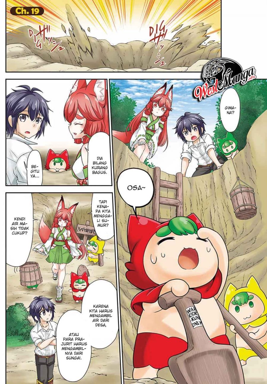 Tenohira Kaitakumura de Isekai Kenkouki ~Fueteku Yome-tachi to Nonbiri Mujintou Raifu~ Chapter 19