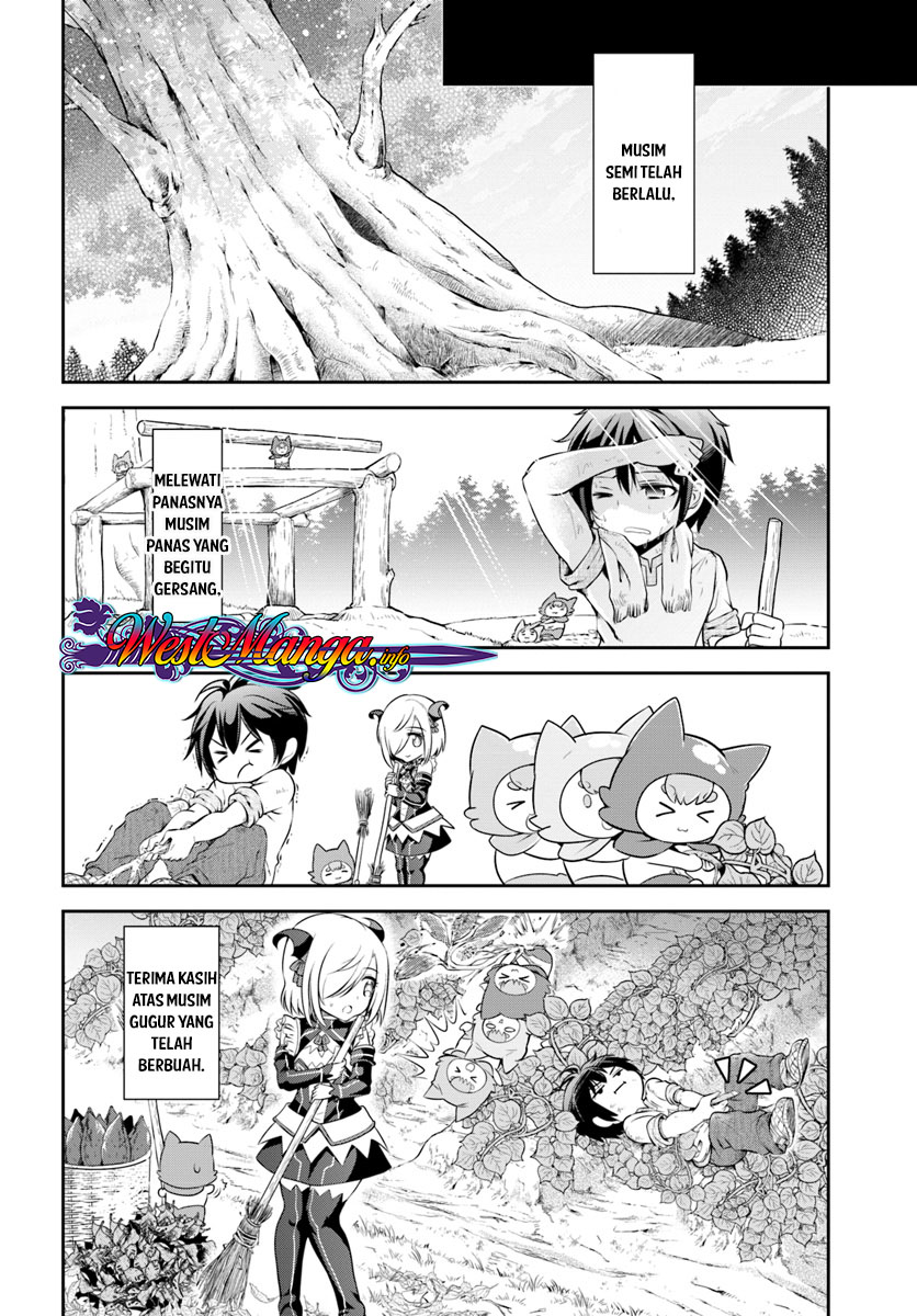 Tenohira Kaitakumura de Isekai Kenkouki ~Fueteku Yome-tachi to Nonbiri Mujintou Raifu~ Chapter 8