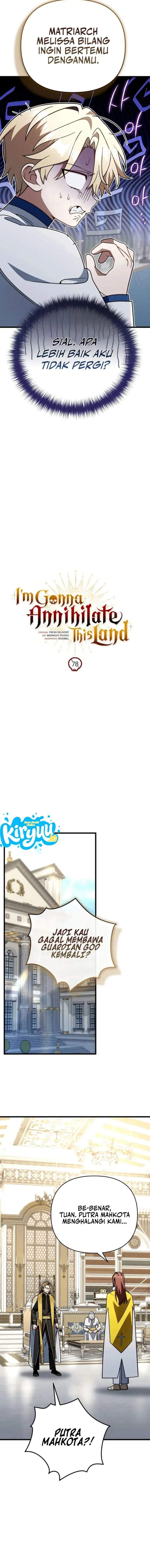 I’m Going To Destroy This Country Chapter 78