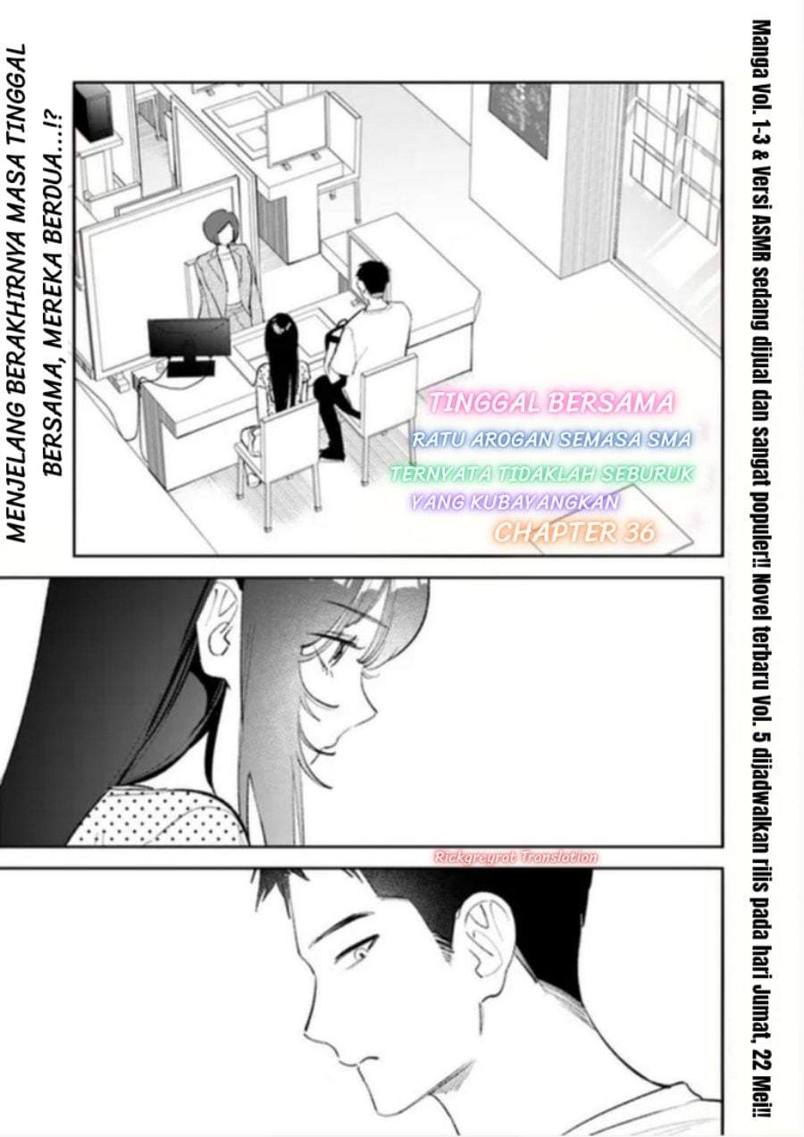 Koko Jidai ni Gomandatta Jou sama to no Dousei Seikatsu wa Igaito Igokochi ga Warukunai Chapter 36