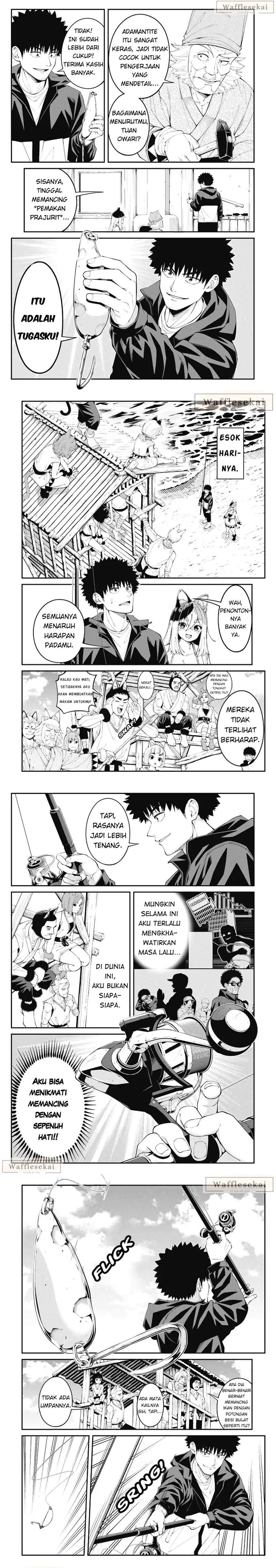 Tsurizao Hitotsu de Isekai Hourou Chapter 3.1