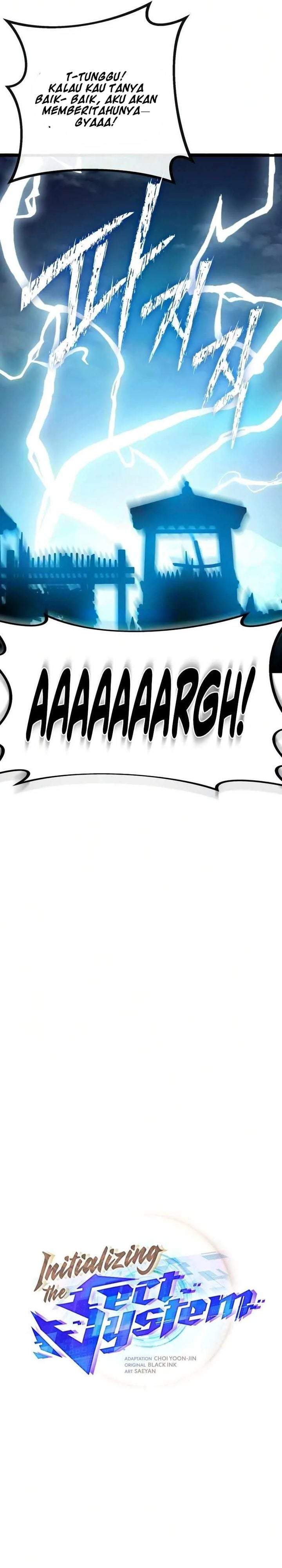 Initializing the Sect System Chapter 39