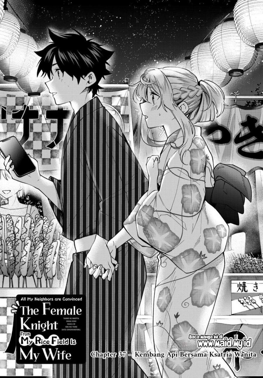 Tanbo de Hirotta Onna Kishi, Inaka de Ore no Yome da to Omowareteiru Chapter 37