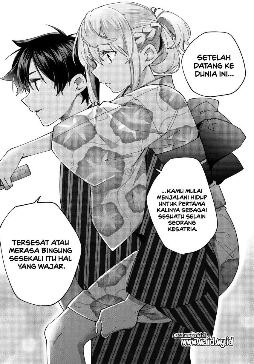 Tanbo de Hirotta Onna Kishi, Inaka de Ore no Yome da to Omowareteiru Chapter 38