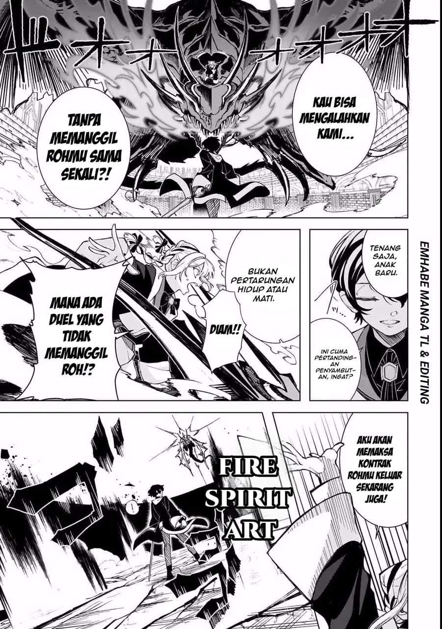 Shin no Jitsuryoku wo Kakushiteiru to Omowareteru Seireishi, Jitsuwa Itsumo Meccha Honki de Tatakattemasu Chapter 1
