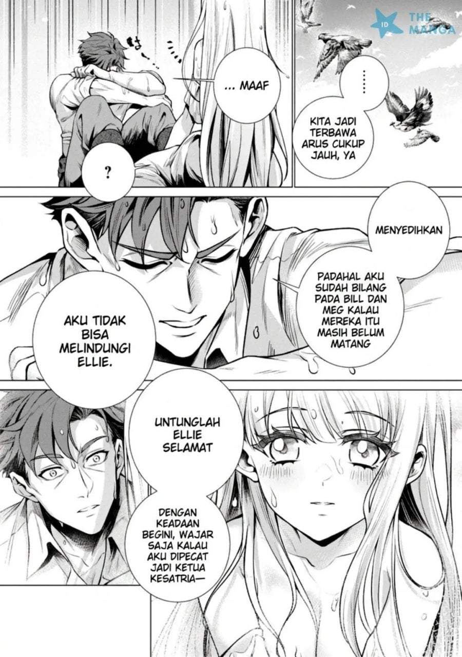 Netorare Tsuihousareta Saikyou Kishi Danchou No Ossan, Katainaka De Eiyuu Ni Matsuriagerareru Chapter 7.3