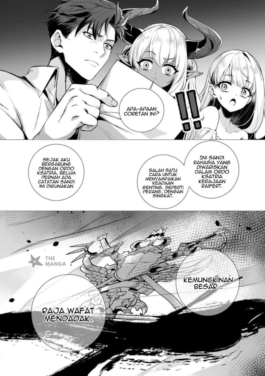 Netorare Tsuihousareta Saikyou Kishi Danchou No Ossan, Katainaka De Eiyuu Ni Matsuriagerareru Chapter 9.1
