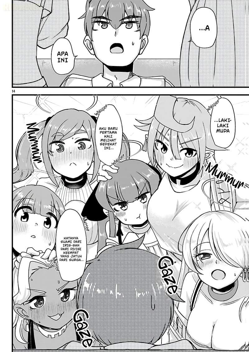Megami to Kekkon Shite Isekai de Shinkon Seikatsu Chapter 14