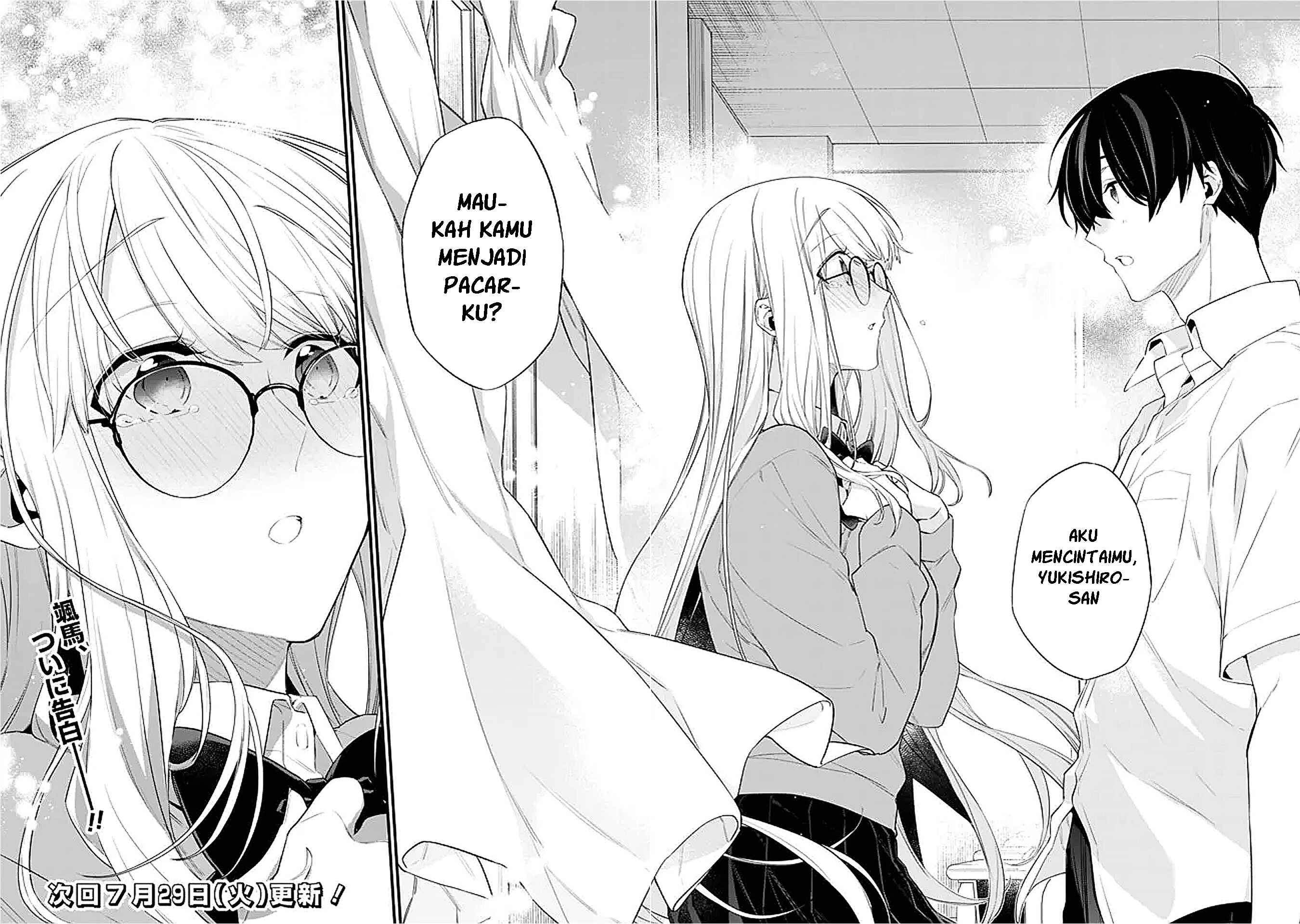 Osananajimi Kanojo no Morahara ga Hidoin de Zetsuen Sengen shite Yatta Chapter 42.1