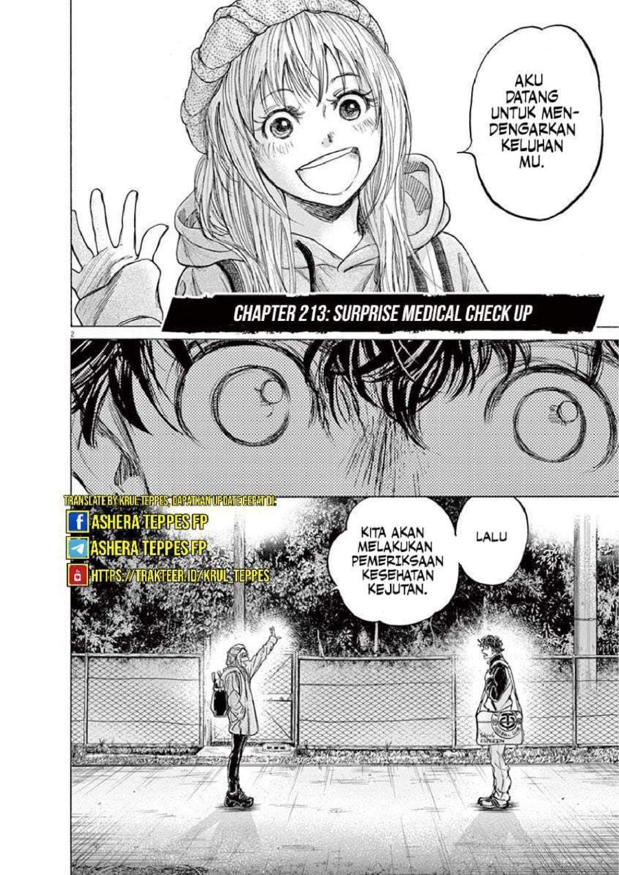 Ao Ashi Chapter 213