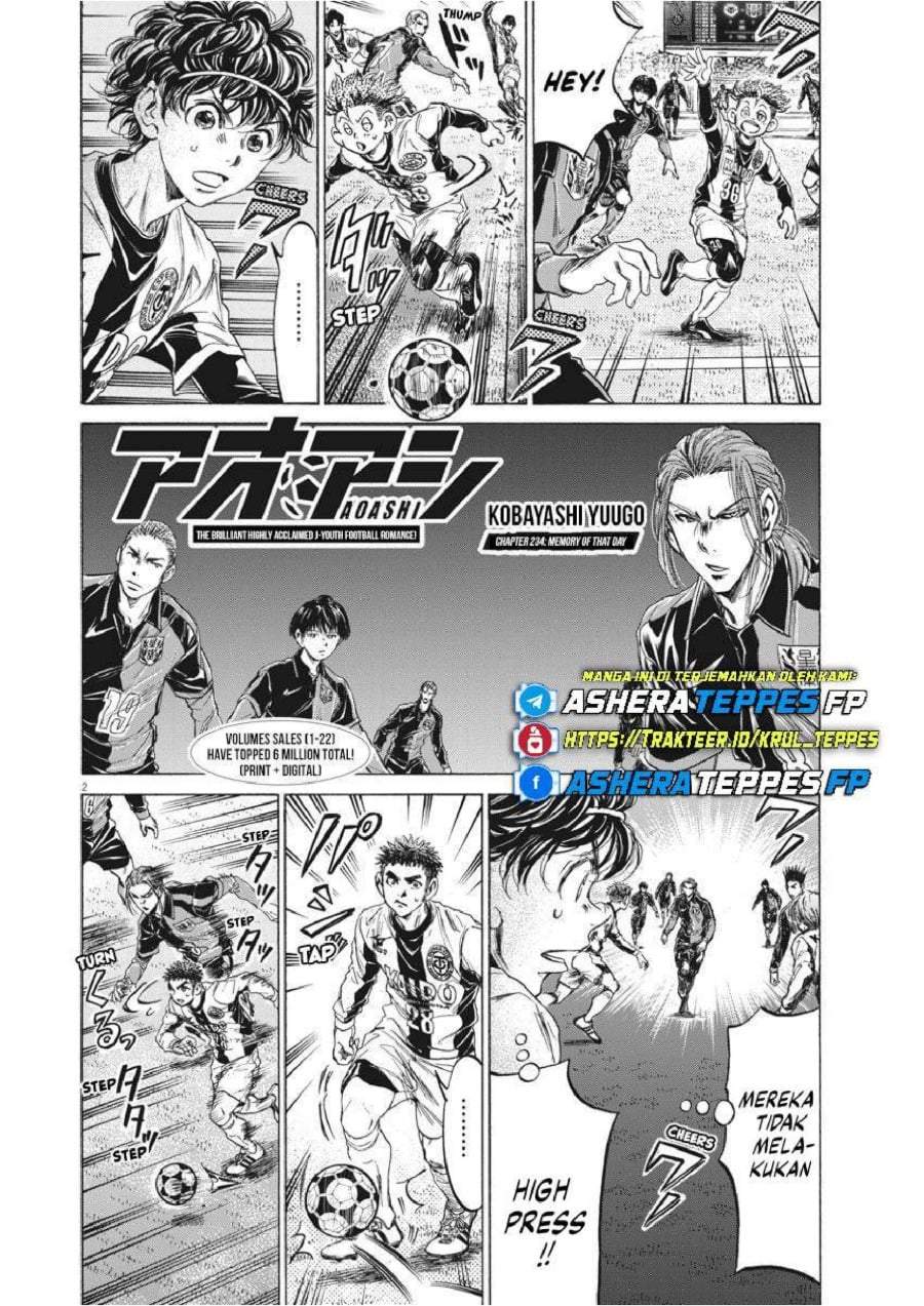 Ao Ashi Chapter 234