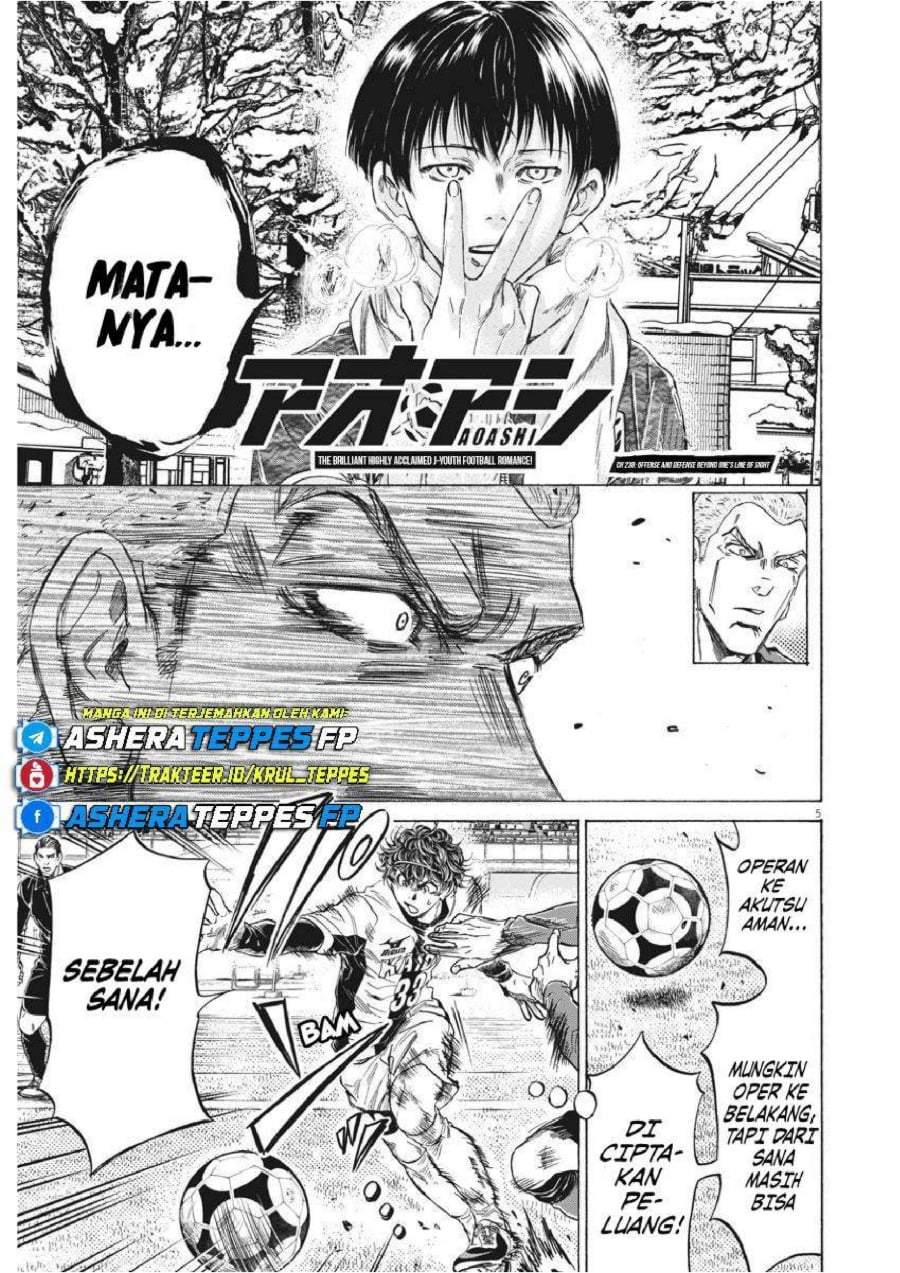 Ao Ashi Chapter 238