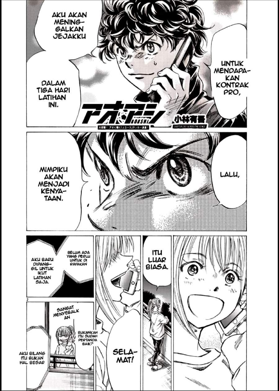 Ao Ashi Chapter 283