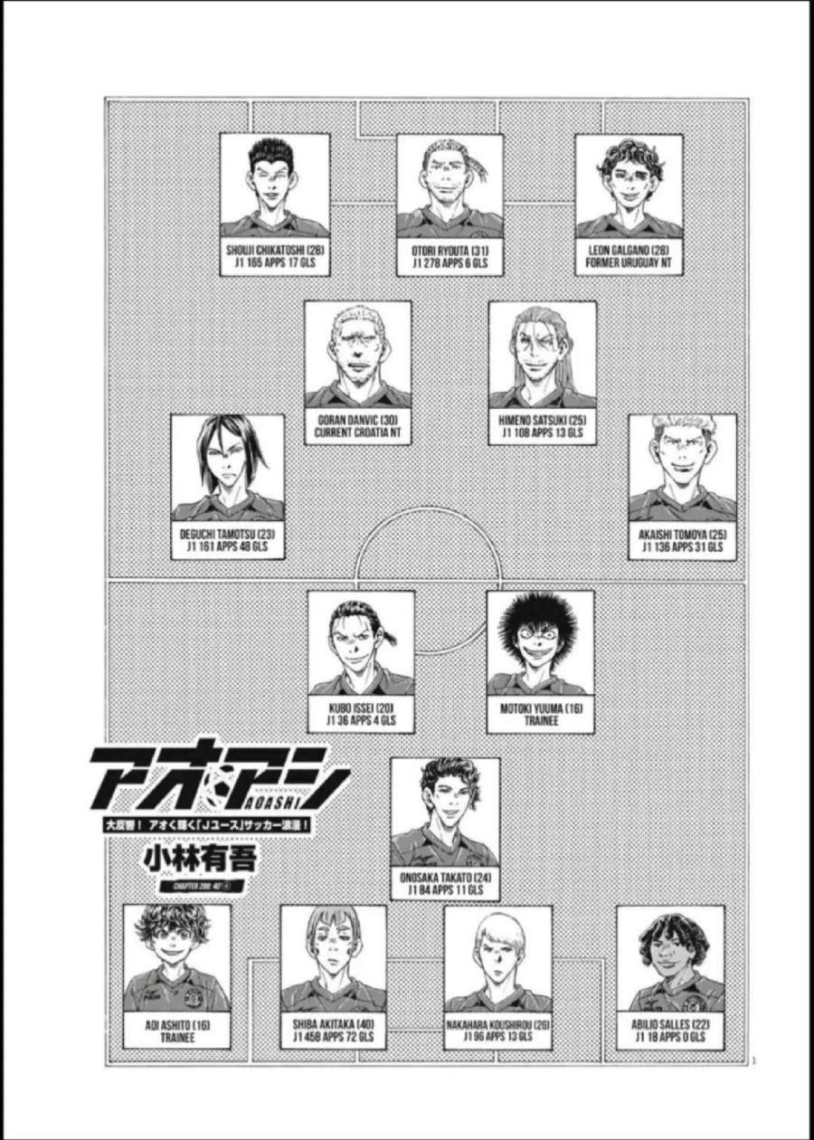 Ao Ashi Chapter 288