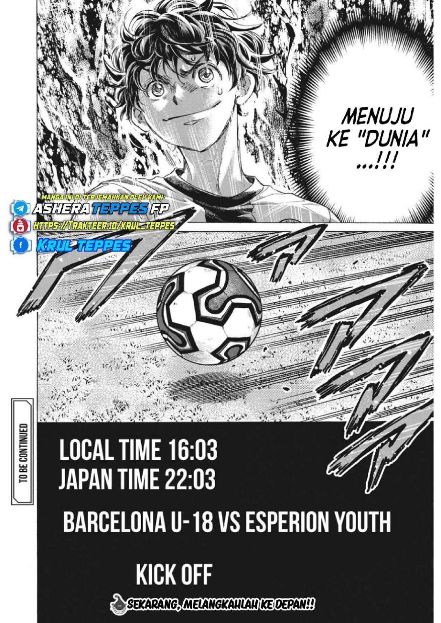 Ao Ashi Chapter 348