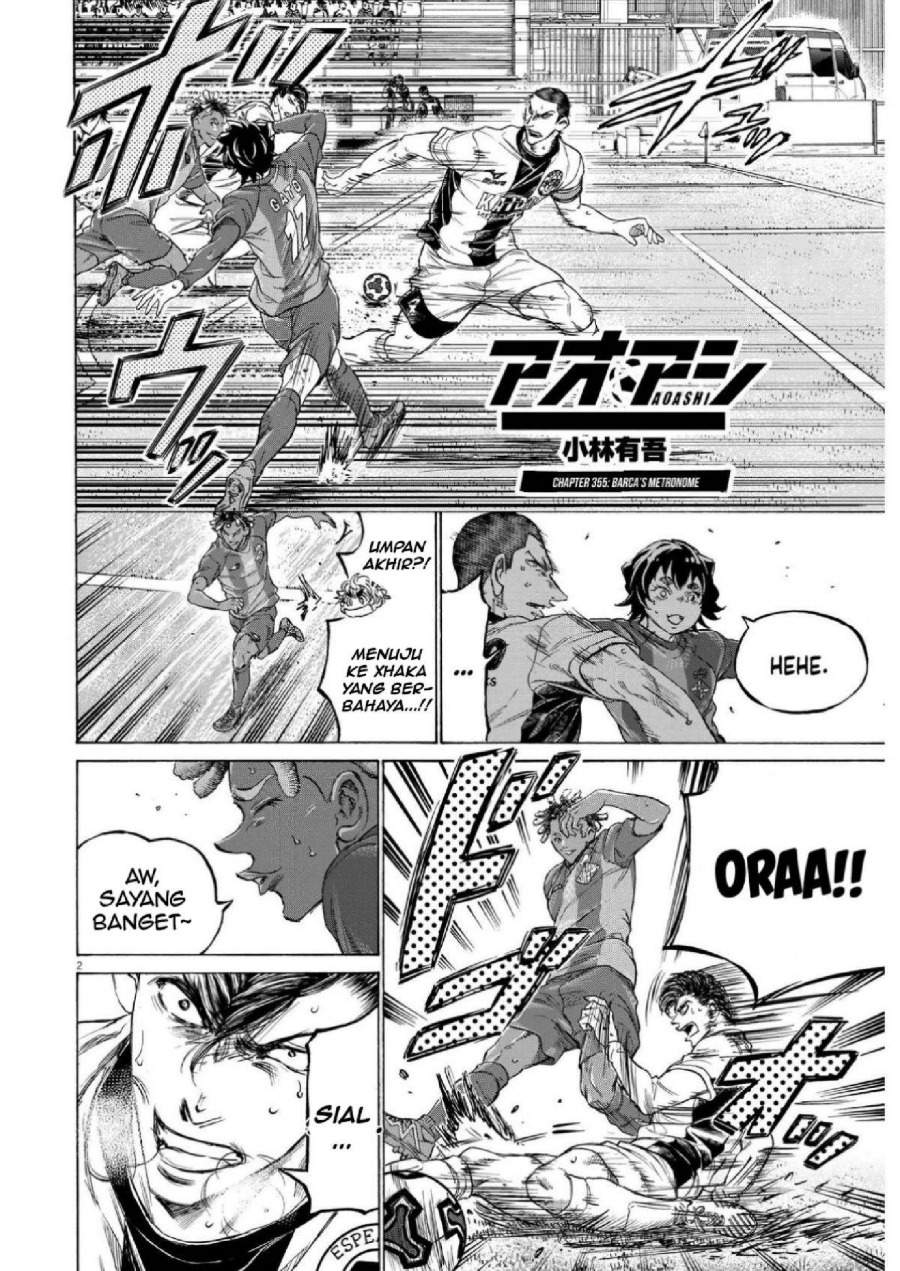 Ao Ashi Chapter 355