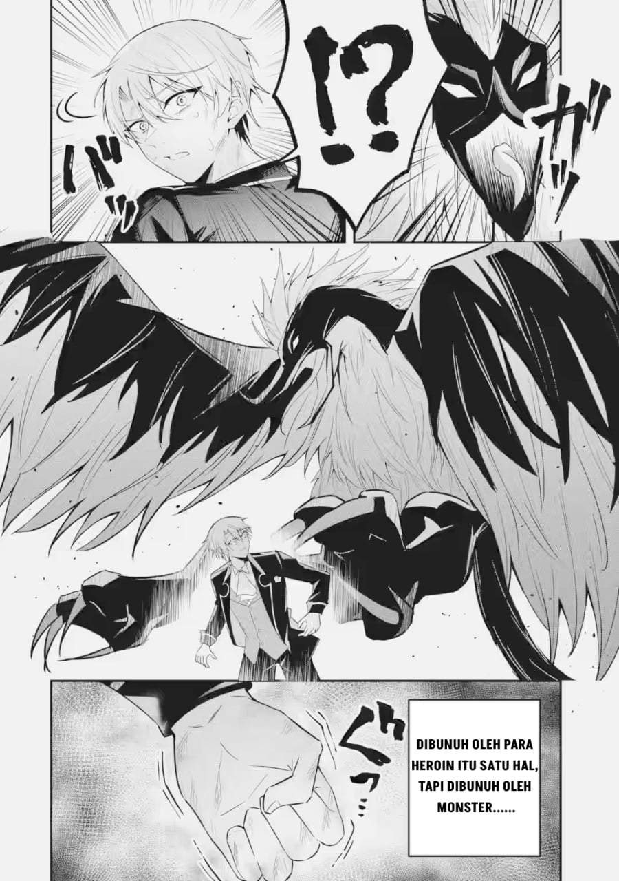 Shokei Flag No Akuyaku Kizoku Ni Tensei Shitaga, Shinitakunainode Yami Maho Wo Kiwamete Heroine Tachi Wo Sukuimasu Byojakuna Heroine Wo Care Shitara Naze Ka Ore Ga Dekiai Sareta Ken Chapter 3.1