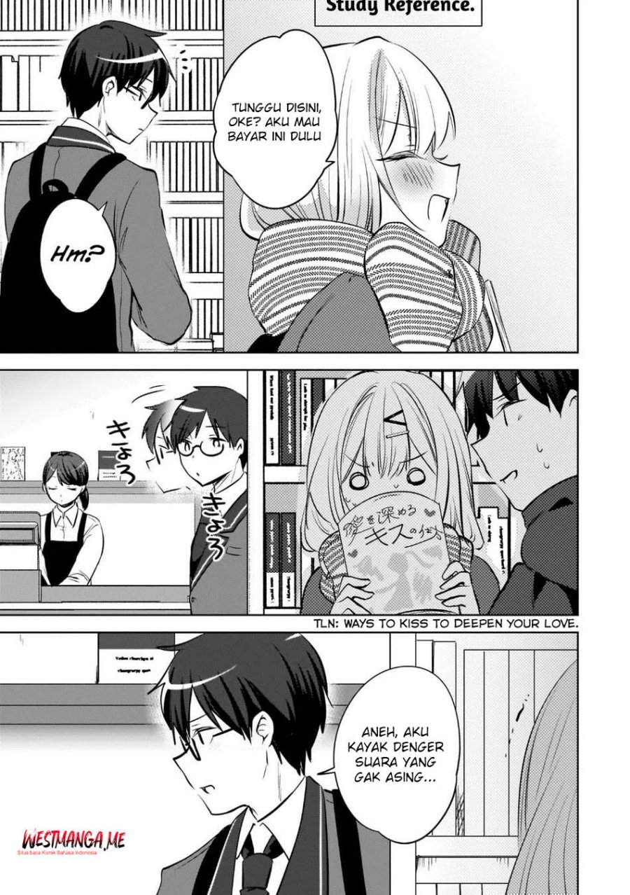 Ushiro no Seki no Gal ni Sukarete Shimatta. Chapter 23