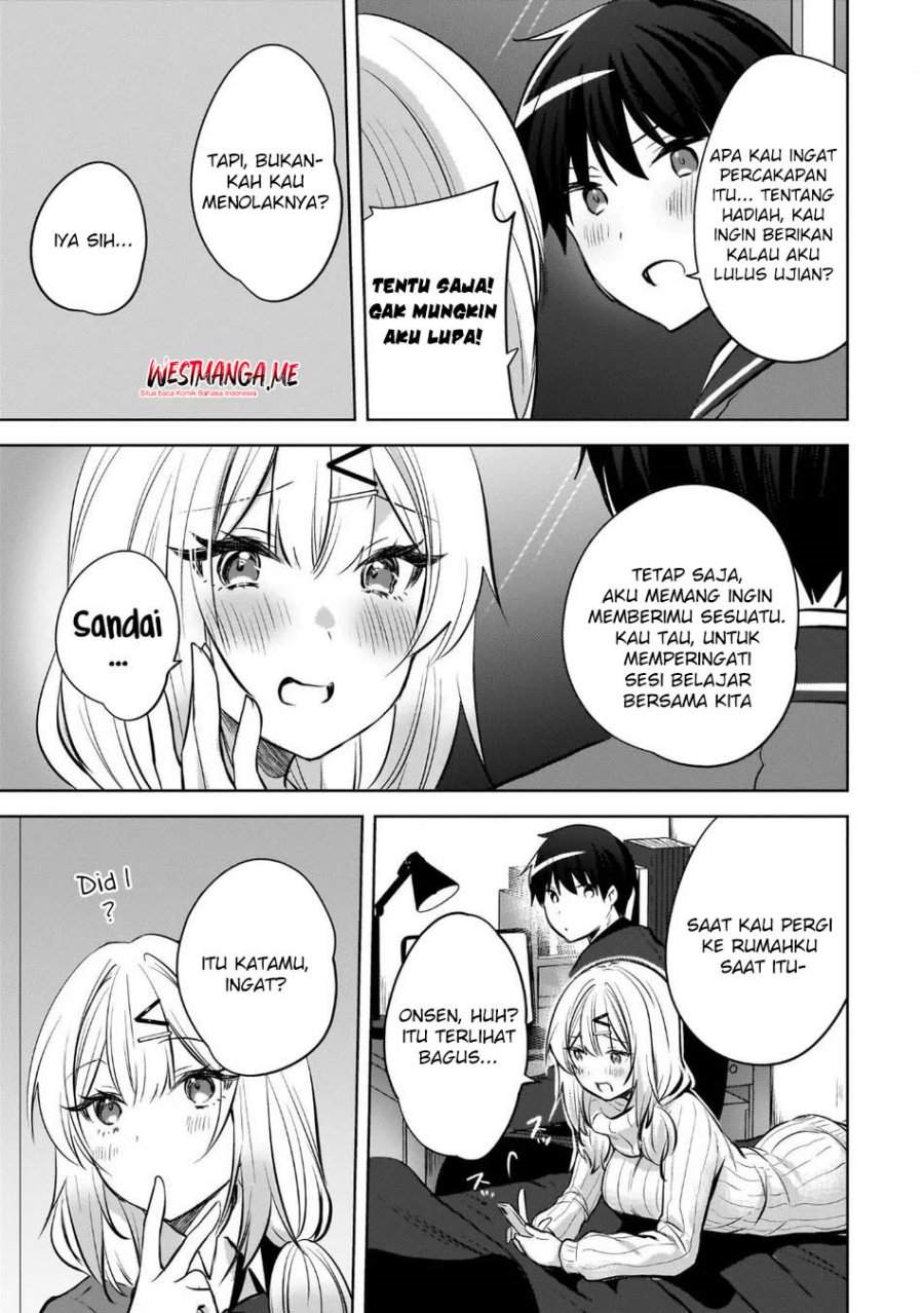 Ushiro no Seki no Gal ni Sukarete Shimatta. Chapter 23