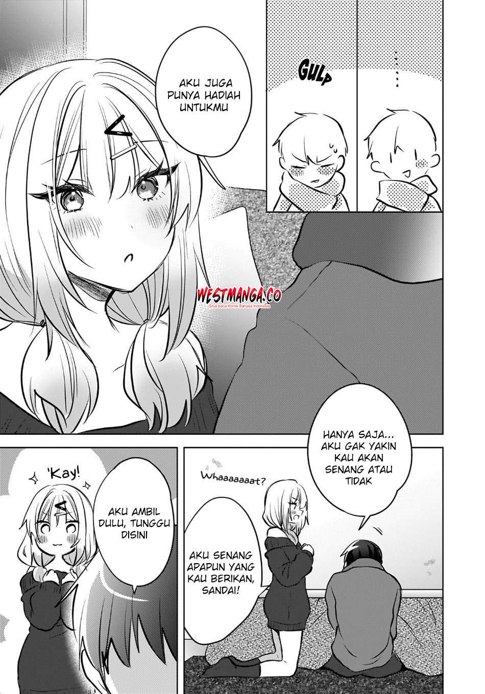 Ushiro no Seki no Gal ni Sukarete Shimatta. Chapter 25