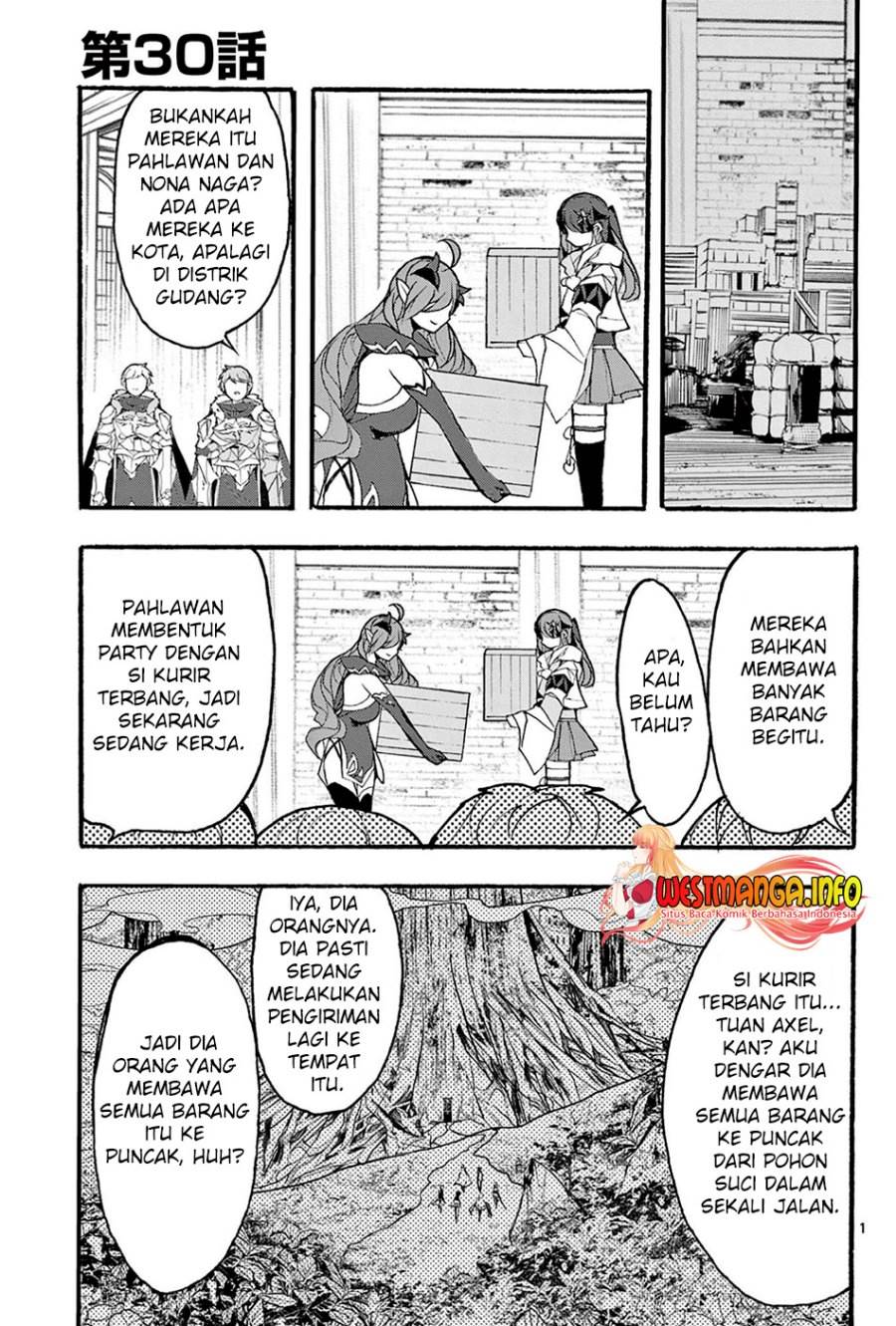 Saikyo Shoku <Ryukishi> Kara Shokyu Shoku <Hakobiya> Ni Nattano Ni, Naze Ka Yushatachi Kara Tayoraretemasu Chapter 30