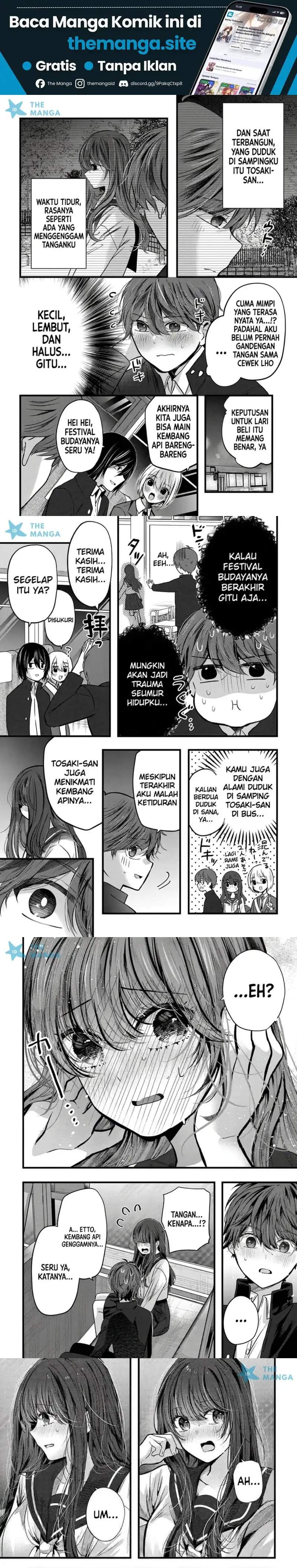 Tozaki-san wa Boku ni Dake Tsumetai Chapter 15