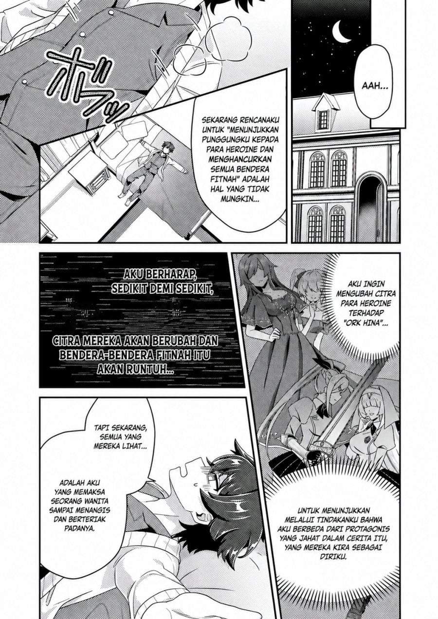 Minikui Orc no Gyakushuu – Doujin Eroge no Kichiku Koutaishi ni Tensei Shita mo Otoko no Junan Chapter 3