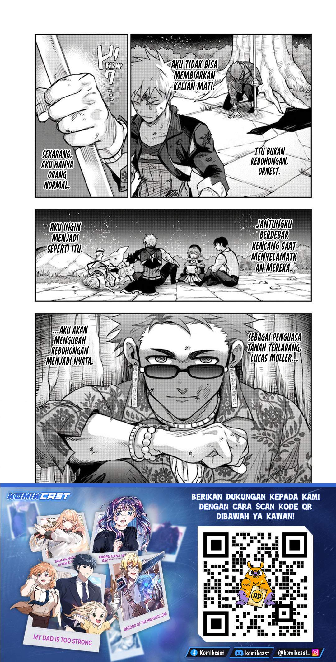 A Court Magician, Who Was Focused On Supportive Magic Because His Allies Were Too Weak, Aims To Become The Strongest After Being Banished Chapter 199