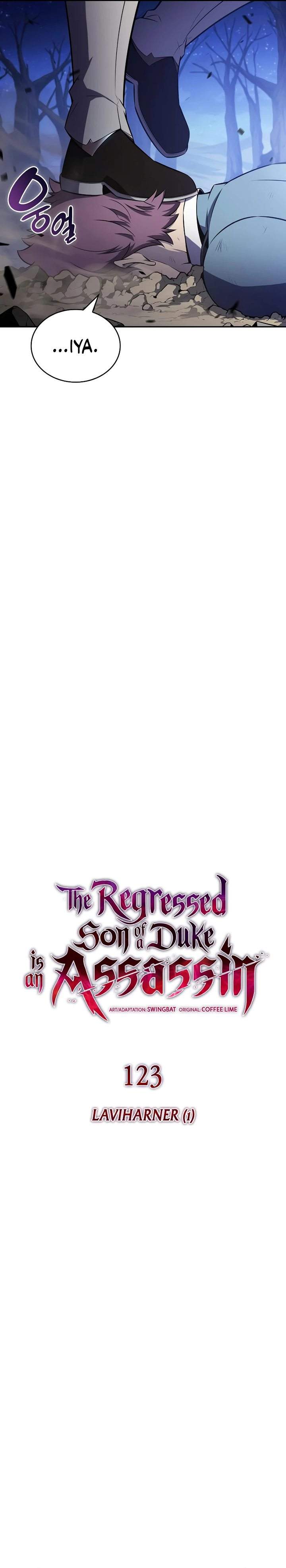 The Regressed Son of a Duke is an Assassin Chapter 123